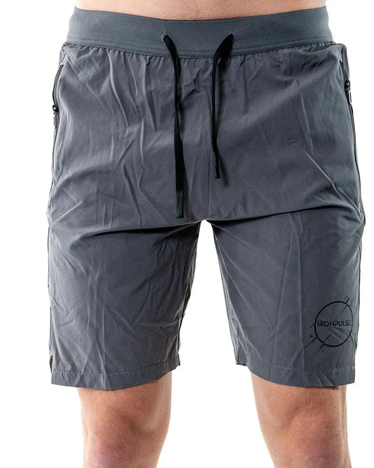 Iron Pulse Men's Grey Tactical Shorts *Final Sale*