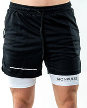 Load image into Gallery viewer, Iron Pulse Men's Black Descendant Shorts *Final Sale*