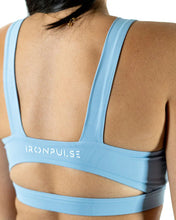 Load image into Gallery viewer, Iron Pulse Stratos Double Strap Bra (Blue) *FINAL SALE*