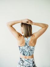Load image into Gallery viewer, Snakeskin Longline Sports Bra *FINAL SALE*