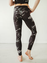 Load image into Gallery viewer, Black Marble Yoga Pants *FINAL SALE*