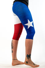 Load image into Gallery viewer, Texas State Pride Flag Capris *FINAL SALE*