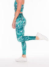 Load image into Gallery viewer, Green Impress Yoga Pants