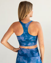 Load image into Gallery viewer, Indigo Fog Longline Sports Bra