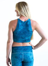 Load image into Gallery viewer, Ocean Marble Crop Top *FINAL SALE*