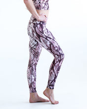 Load image into Gallery viewer, Pink Snakeskin Yoga Pants *FINAL SALE*