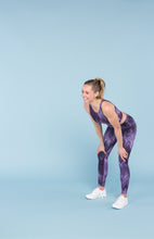 Load image into Gallery viewer, Purple Wave Yoga Pants