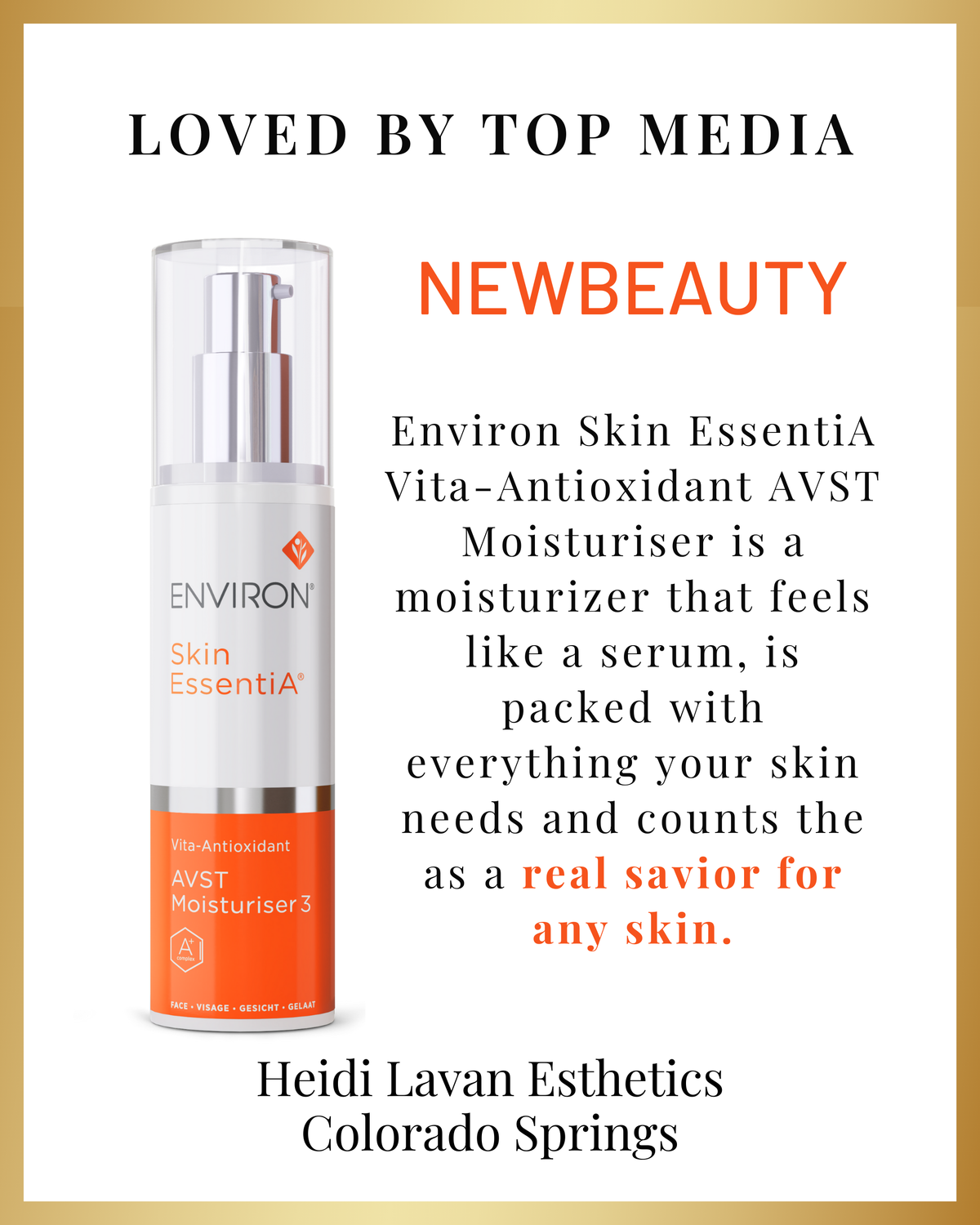 Vita-Antioxidant AVST Moisturiser 5