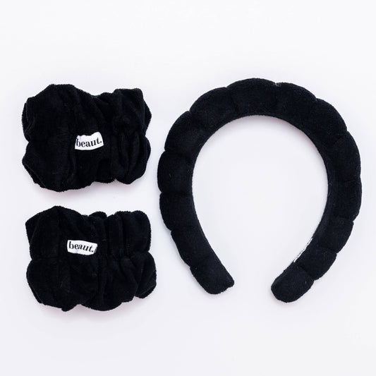 Terrycloth Headband + Wristbands Set