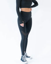 Load image into Gallery viewer, Iron Pulse Lifestyle Pocket Black Yoga Pant *FINAL SALE*
