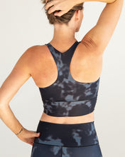 Load image into Gallery viewer, Black Fog Longline Sports Bra *FINAL SALE*
