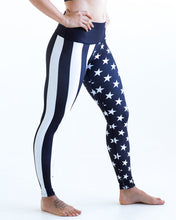 Load image into Gallery viewer, Stars &amp; Stripes Yoga Pants
