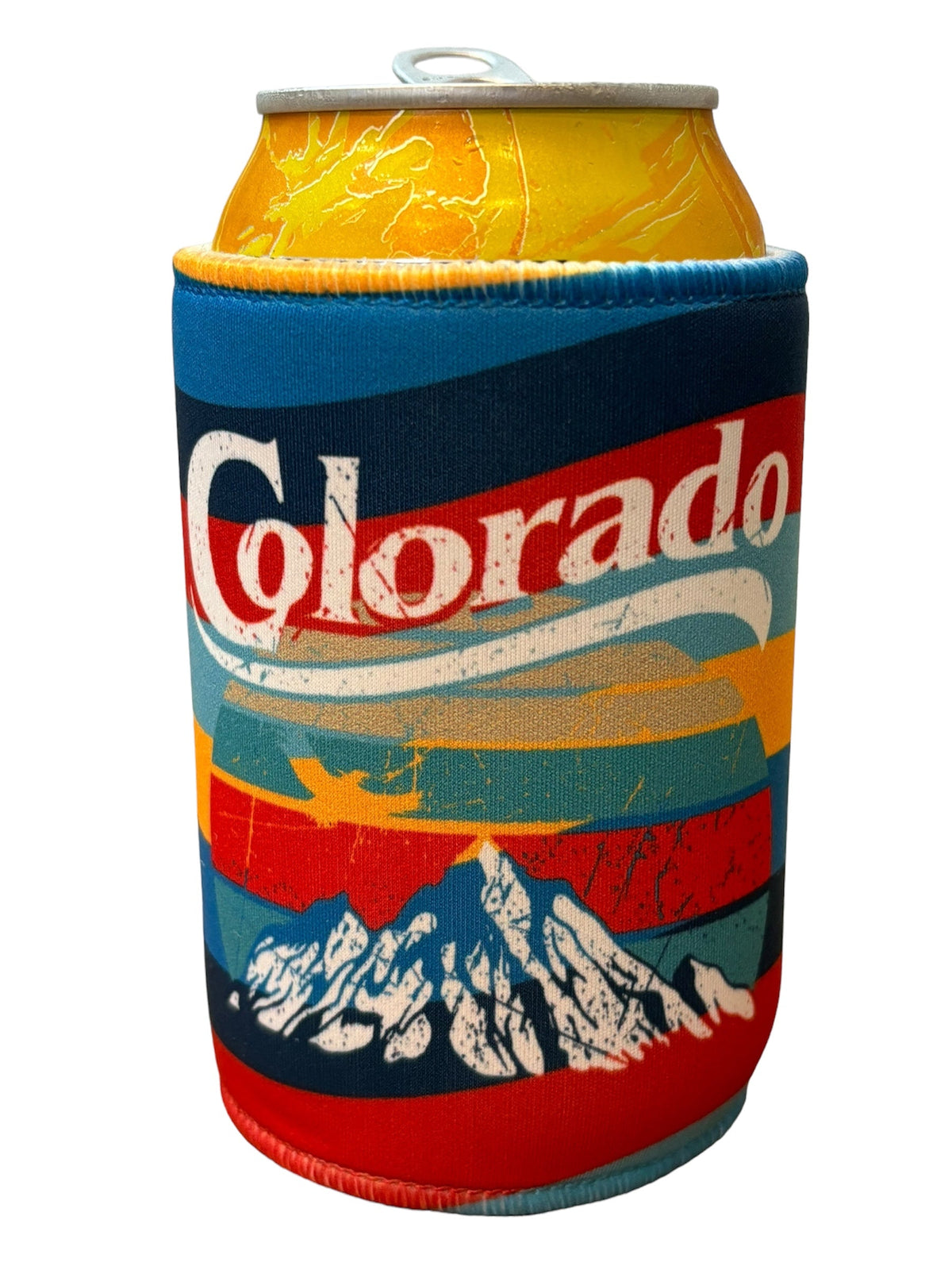Groovy Colorado Can Koozie