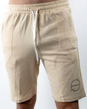 Load image into Gallery viewer, Iron Pulse Men's Cream Knit Everyday Shorts *Final Sale*
