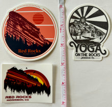 Load image into Gallery viewer, Rainbow Red Rocks Sticker
