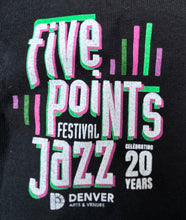 Load image into Gallery viewer, Official 2023 Denver Five Points Jazz Festival T-Shirt
