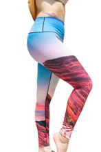 Load image into Gallery viewer, Red Rocks Sunrise Yoga Pants
