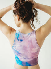 Load image into Gallery viewer, Pink Tie Dye Crop Top *FINAL SALE*
