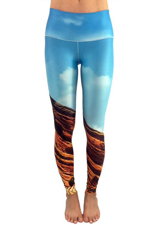 Red Rocks Daytime Yoga Pants