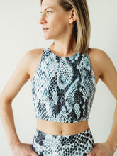 Load image into Gallery viewer, Snakeskin Crop Top *FINAL SALE*

