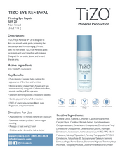 Load image into Gallery viewer, TiZo Eye Renewal Non-Tinted SPF 20
