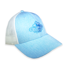 Load image into Gallery viewer, Threads Light Blue Trucker Hat
