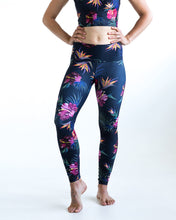 Load image into Gallery viewer, Tropical Floral Yoga Pants *FINAL SALE*
