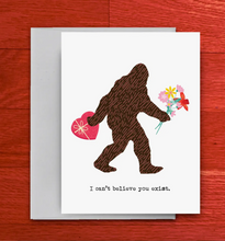 Load image into Gallery viewer, Bigfoot Romance Card
