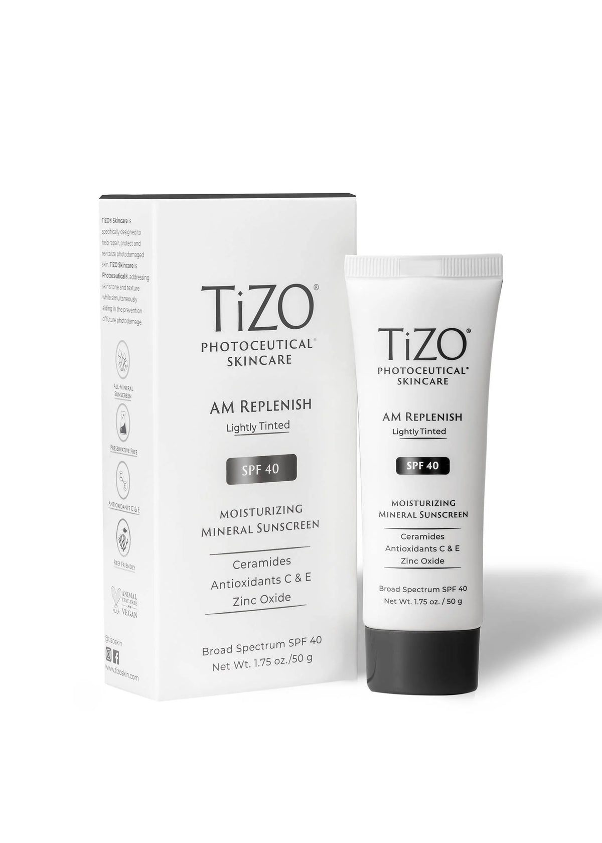 TIZO® AM Replenish Tinted SPF 40